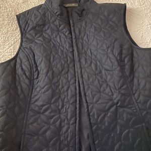 Navy blue vest